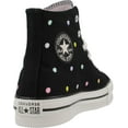 thumbnail image 3 of Converse Chuck Taylor All Star Eva Big Kids' Platform Sneakers Color: Black Jewel Size: 5, 3 of 4