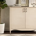 thumbnail image 6 of Traditional 44" Entryway Accent Cabinet - Antique White, 6 of 21