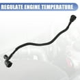 thumbnail image 4 of Manguera de radiador del tanque de expansión del calentador de coche Unique Bargains para BMW X1 X2 No.17127617366, 4 of 6