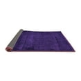 thumbnail image 2 of Ahgly Company Indoor Round Abstract Purple Modern Area Rugs, 5' Round, 2 of 4