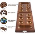 thumbnail image 4 of Mancala Kids Mancala Board Game with Stones Folding Game Board Children Board Game Travel Family Game, 4 of 7