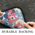 thumbnail image 6 of Pioneer Flower Floral Print Pattern Door Rugs,Washable Non Slip Door Mats Indoor,Decorative Door Mats,Entry Mat Indoor for Entrance,Bedroom,Kitchen,Bathroom,30"x17", 6 of 6