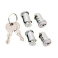thumbnail image 4 of 4 Lock Cores Roof Bar Rack Barrel Security Locks Metal Construction for Car Rooftop Cargo Rack System Key Replacement, 4 of 9