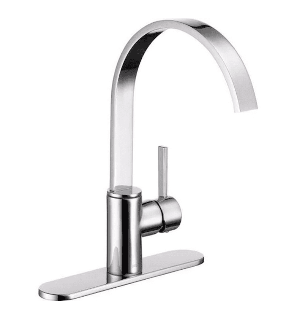 Delta Mandolin SingleHandle Standard Kitchen Faucet in Chrome