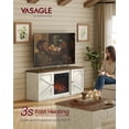 thumbnail image 2 of Mueble para TV con Chimenea VASAGLE para TVs de hasta 65" con Chimenea de 46 cm, 2 of 7