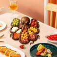 thumbnail image 2 of ACDANC 2026 New Octopus Charcuterie Platter,Nautical Serving Tray for Cheese,Meats&Fruit–Ocean Theme Party Board–Unique Gift for Seafood Lovers&Entertainers (B-2Pcs), 2 of 6