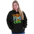 thumbnail image 3 of Spooky Halloween Smurfs The Boo Crew Hoodie Sweatshirt Women Men Brisco Brands S, 3 of 6