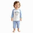 thumbnail image 3 of sdbrld Unisex Kids 3D Cartoon Print Two Piece Casual Suit Round Neck Long Sleeve Top Regular Long Pants,Sizes 160, 3 of 9