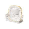thumbnail image 2 of Kugisaki 4 PCS Plastic Serving Trays With Base For Party Dinner Plates Dishwasher Plastic Plates Reusable Lightweight Plates For Kitchen Or Camping on Clearance, 2 of 9