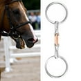 thumbnail image 1 of Rodillo de boca Bling Bling Acero inoxidable para caballo 10,5 cm 11,5 cm 12,5 cm, 1 of 8