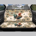 thumbnail image 6 of Pzuqiu Rooster Mandala Pattern Car Seat Covers 3 Pack Front and Rear Seat Cover Set Lightweight Accessories Suitable for Cars Sedans, 6 of 10