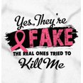 thumbnail image 2 of They're Fake Real Ones Tried Kill Me Women's Plus Size Graphic Tee Brisco Brands 2X, 2 of 5