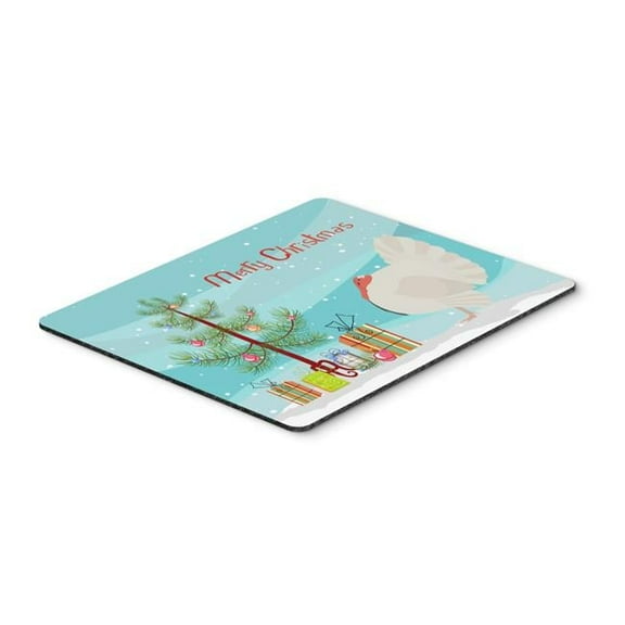 Carolines Treasures  White Holland Turkey Christmas Mouse Pad - Hot Pad or Trivet