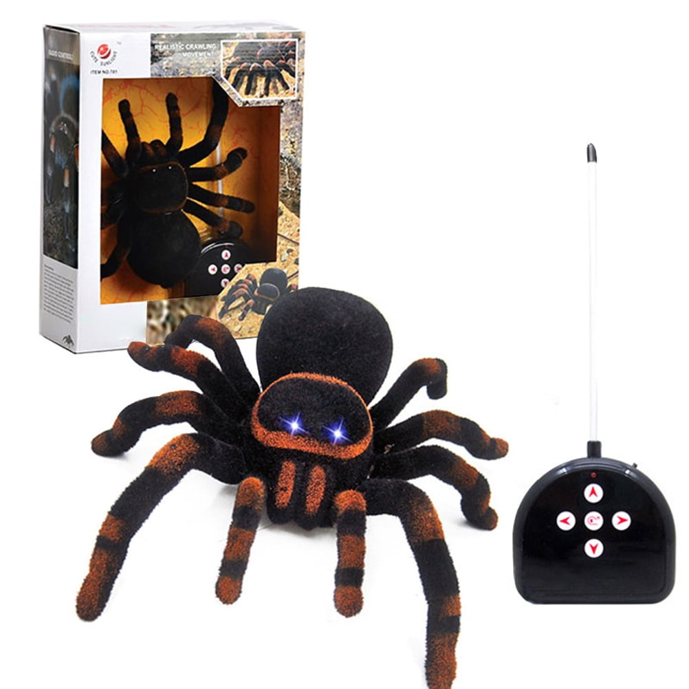 Remote Control Spider Toy Realistic Spider Figures Funny Prank Joke Scare Gag Gifts for