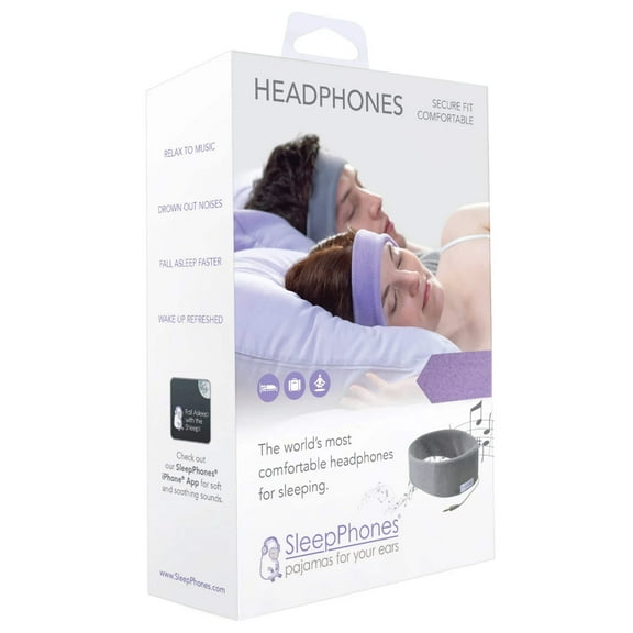 SleepPhones Classic Over-Ear Headphones Midnight Black