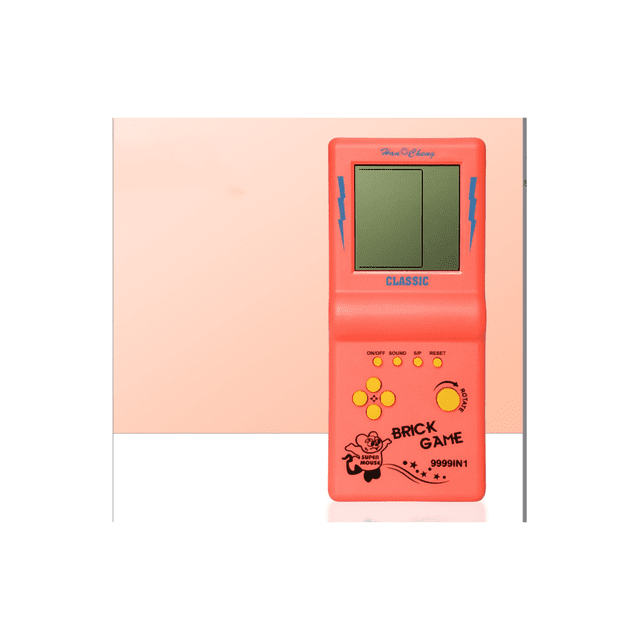 Tetris MÁQUINA DE JUEGO brillar Palm Puzzle Juguetes para niños Estilo antiguo Retro Pantalla grande