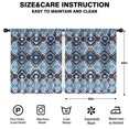 thumbnail image 2 of Blackout Kids Curtains,Boho Bohemia Geometric Line Art Childrens Insulated Curtains Set Of 2,Bedroom Essentials,Toddler Room Decor 52"x63"(132x160cm), 2 of 4