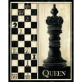 thumbnail image 2 of Andrea Laliberte 15x18 White Modern Wood Framed Wall Art Titled - Classic Queen, 2 of 5