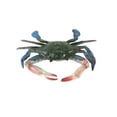 thumbnail image 2 of Lifelike Maryland Blue Crab Nautical Plaque Wall Mount Tiki Bar Beach House Coastal Home Decor, 2 of 4