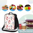 thumbnail image 4 of Fotbe Gnome With Love Letter Lonchera Bolsa de Almuerzo para Hombres y Mujeres, Lonchera de Gran Capacidad, Bolsa de Almuerzo Reutilizable, Bolsa Térmica Aislante, 4 of 7