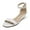 WHITE/PU-2, variant on DREAM PAIRS Women's Ingrid Ankle Strap Low Wedge Sandal