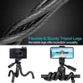 thumbnail image 5 of JT Phone Tripod Stand with Wireless Remote and Universal Phone Mount, Black, 5 of 7