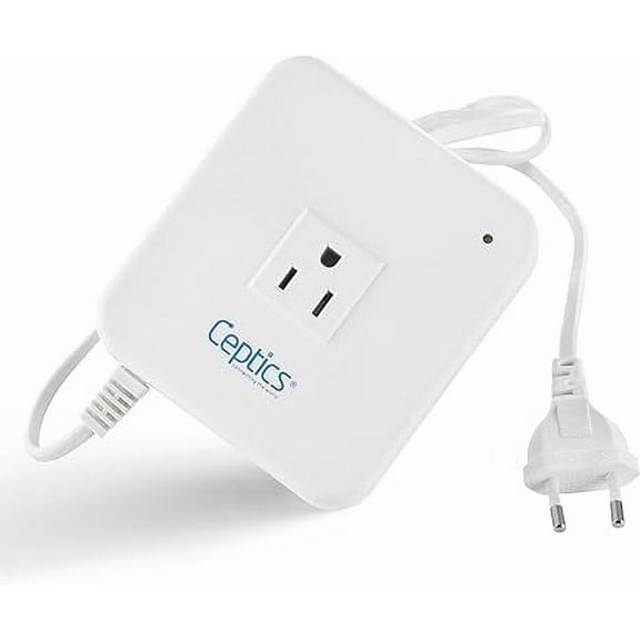 Ceptics 300-Watt Voltage Converter - Step Down - 220v to 110v / 240v to 120v Travel Power Converter - for Hair Straightener, Laptops and Chargers, CE Certified