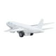 thumbnail image 1 of Airplane Toy, Pull Back Sturdy Durable Premium Alloy High Simulation Music Light Toy Plane  For Office For Shelf For Desktop ANGGREK 777 Blanco, 1 of 8