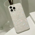 thumbnail image 5 of CASELIX Compatible with iPhone 11 Pro Max Case, Cute Ultra Thin Luxury Sparkle Translucent Clear Opal Pearly Macaron Color Lightweight Soft TPU Protective Phone Case Cover (Colorful), 5 of 8