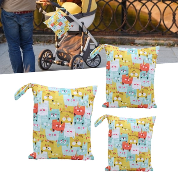 Bolsas de almacenamiento para artículos de bebé, bolsas para paales húmedos y secos, ligeras para viajes de yoga,Bolsas de secado húmedo para paales, organizador de paales, organizador de paales imper Higoodz Productos para bebés