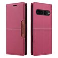 thumbnail image 4 of For Google Pixel 7 Pro Flip Wallet Case,[RFID Blocking]PU Leather Magnetic Folio Cover,With Card Slots,Flip Folding Kickstand,Shockproof TPU Anti-fall Rugged Phone Case Cover,Red, 4 of 11