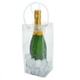 thumbnail image 2 of Dreamhall Ice Wine Bag Portable Collapsible Clear Wine Pouch Cooler with Handle for Party,Outdoor,Champagne,Cold Beer,White Wine,Chilled Beverages,Iced Drinks Clear, 2 of 5
