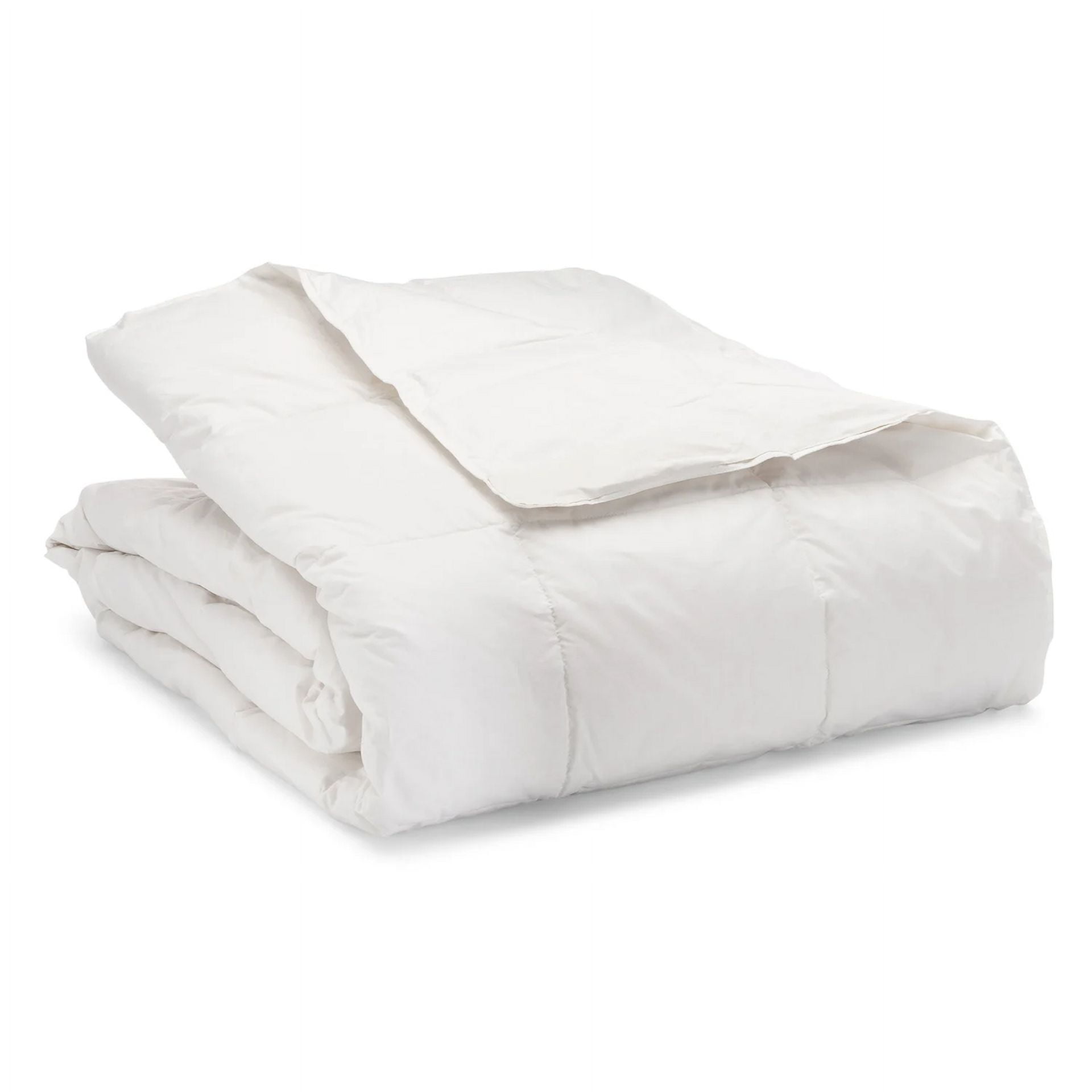 Pacific Coast Feather Co Gray Duck Down 230TC White Hotel Luxury Lightweight Blanket - King