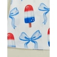 thumbnail image 6 of Okbabeha Toddler Baby Girl 4th of July Outfits Infant Ruffle USA Flag Fourth of July Dress Summer Independence Day Clothes, 6 of 7