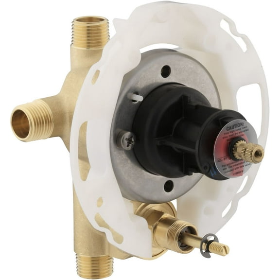 Kohler K-11748-K-NA 0.5 in. Rite-Temperature Pressure-Balancing Valve with Push-Button Diverter