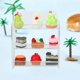 thumbnail image 1 of Mueble para tartas de casa de muñecas perfke escaparate simulación gabinete de pastel, 1 of 9