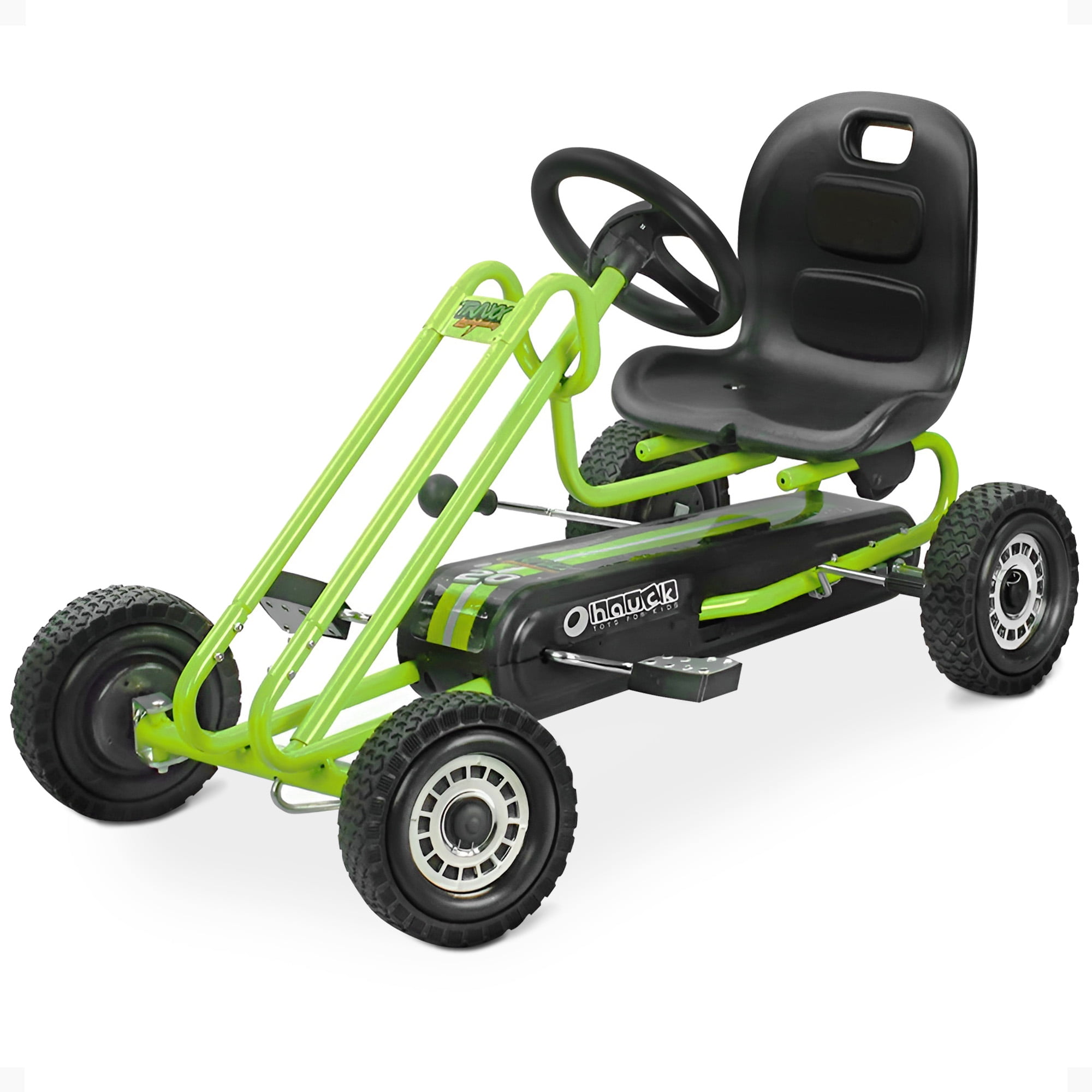 ペダルカーHauc Lightning Pedal Go-Kart ドイツ車？ hauck Ergonomic Pedal Ride On Go Kart Toys for Boys and Girls Ages