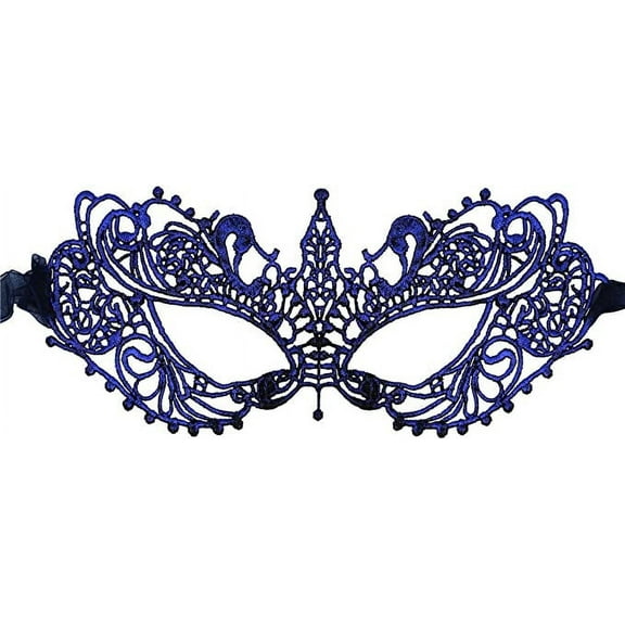 Luxury Mask – Women’s Stunning Masquerade Lace Mask – Lace Headpiece for Adult – Disguise for Costume Party, Cosplay & More
