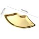 thumbnail image 3 of Bandeja de almacenamiento de joyas para niñas | Organizador de acero inoxidable en forma de labio | Bandeja de tocador metálica decorativa para dormitorio, baño, encimera de cocina | 9,45 x 4,33, 3 of 6