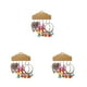 thumbnail image 2 of Pendientes Vintage de Flores Coloridas 6 uds Sonducket Alambre Borla Gancho Joyería Mujer 8108, 2 of 6