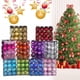 thumbnail image 2 of Bolas de árbol de Navidad, 24 piezas/caja, 30 mm, pequeñas bolas colgantes, adornos para fiestas en el hogar, adornos navideños pequeños, suministros para Año Nuevo, 2 of 5