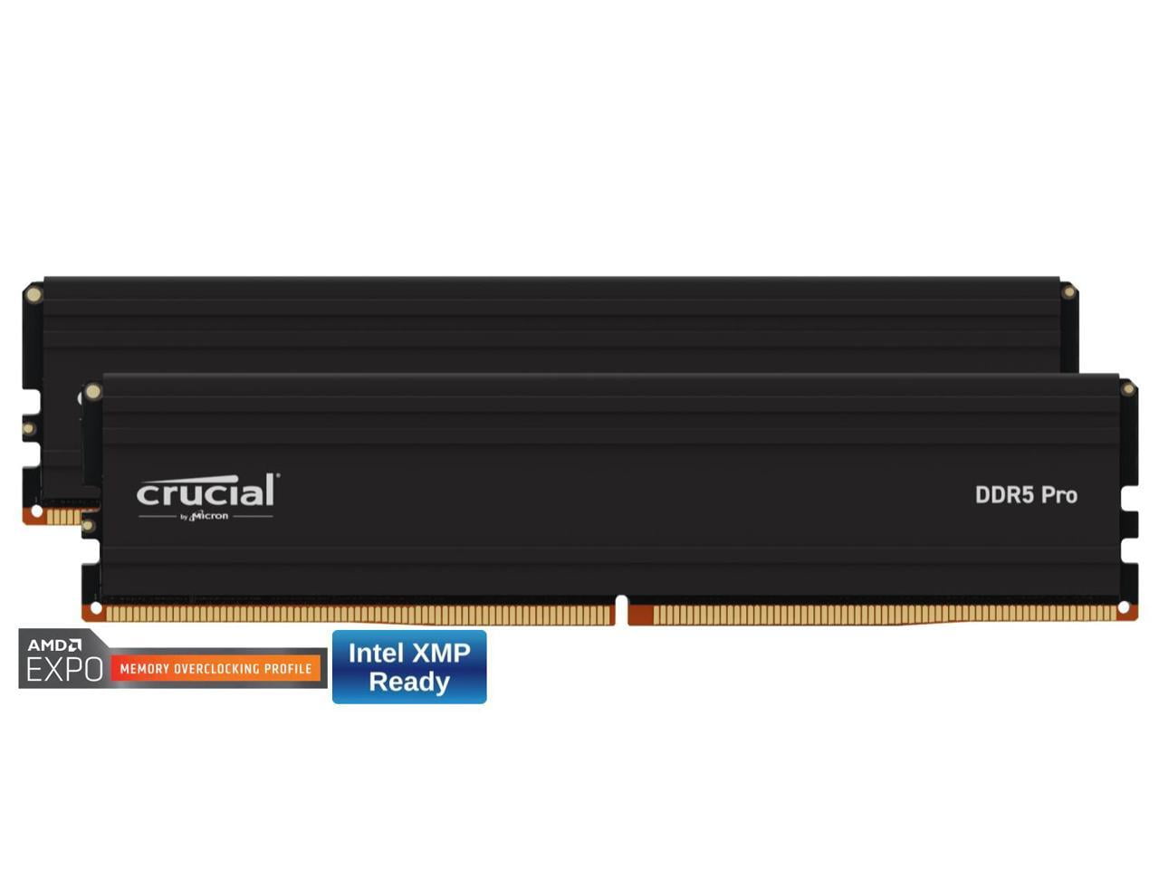 Crucial Pro 2x16GB DDR5 6000MHz 288pin DIMM Memory Kit