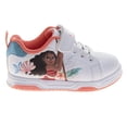 thumbnail image 2 of Disney Moana Girls Vintage Sneakers. (Toddler Little Kids), White, Size: 8, 2 of 6