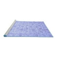 thumbnail image 2 of Ahgly Company Machine Washable Indoor Rectangle Oriental Blue Traditional Area Rugs, 2' x 5', 2 of 4