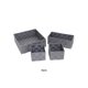 thumbnail image 2 of Naiovety Organizador de cajones de 4 piezas, armario tejido portátil, armario, ropa, artículos diversos, caja de almacenamiento, contenedor, accesorios Almacenamiento y organización del hogar Gris Naiovety HA066698-02, 2 of 6