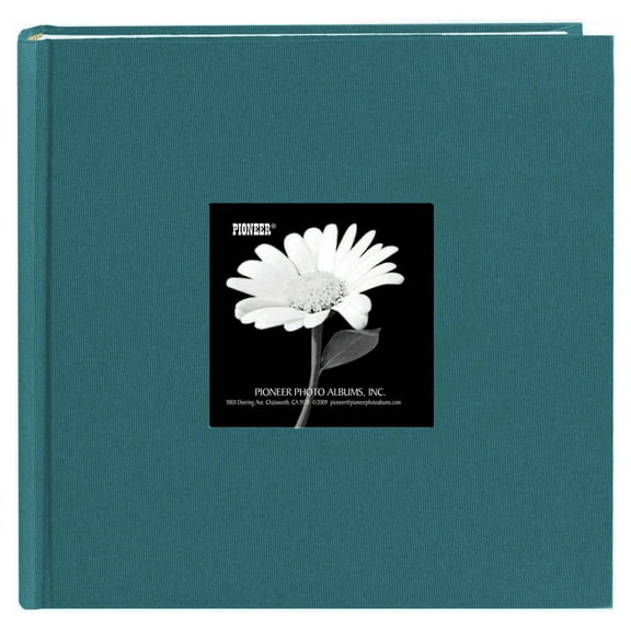 Pioneer Photo Album Fabric Photo Album, Majestic Teal