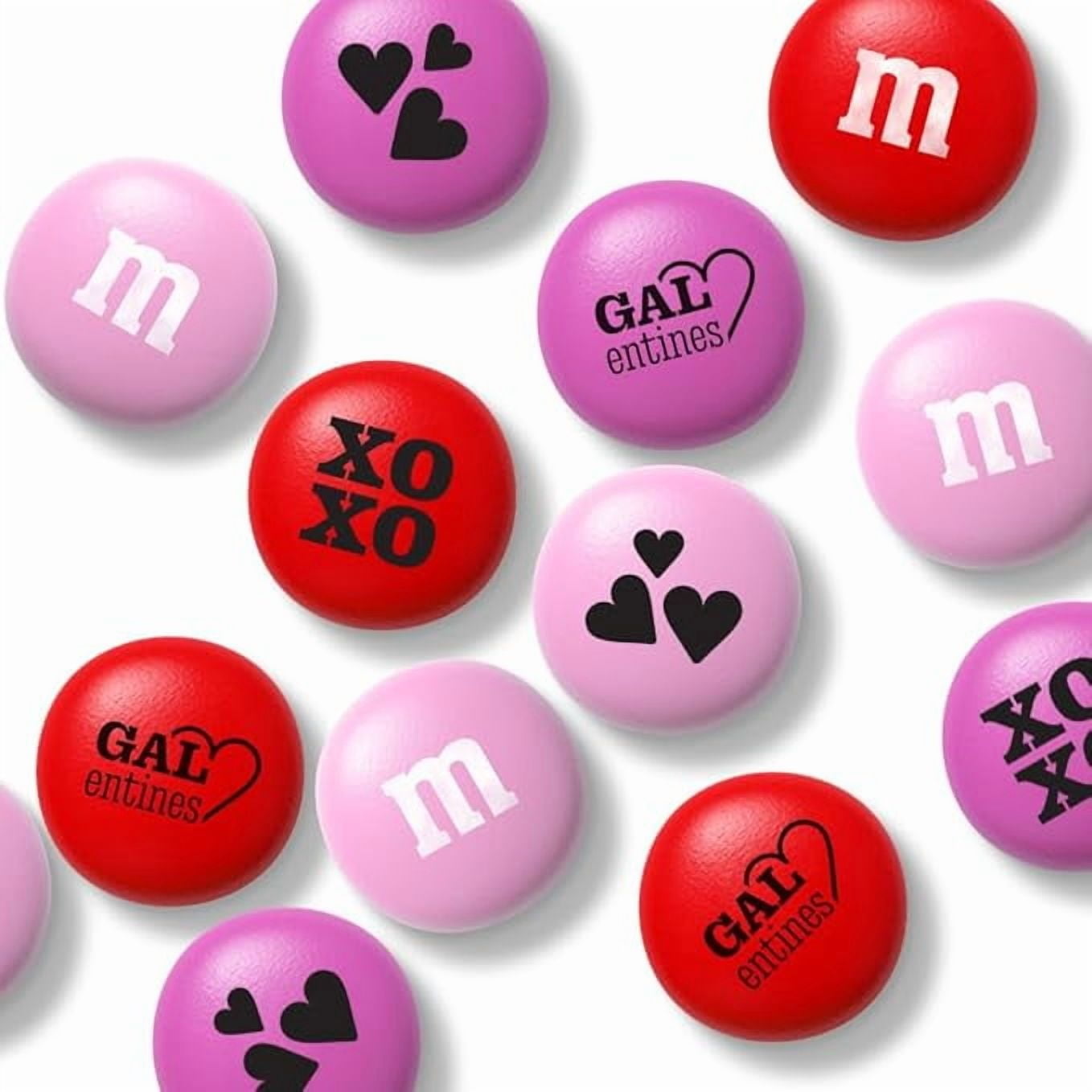 M&M’S Galentine’s Day Chocolate Candy, 2lb Resealable Bulk Bag