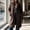 Coffee, variant on Faux Fur Coat Open Front Lapel Collar Long Coat, Sizes XS-XXXL