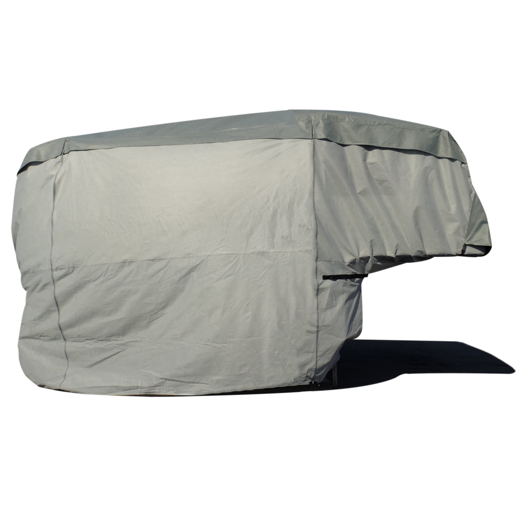 Budge Truck Camper Covers Fits Truck Camper RVs 10 to 12 Long Gray, Polyproplyene