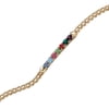 Personalized Planet Family Sterling Silver or 14K Gold over Silver Birthstone Bracelet